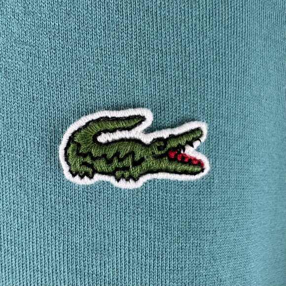 Lacoste Devanlay Polo Shirt Men Size 7 XXL Teal Green 5191L - Picture 4 of 10